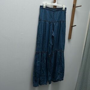 Sincerely Jules Chambray Palazzo Pants